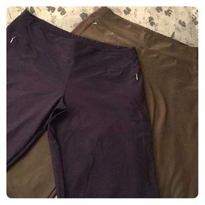 2 Lucy yoga pants size Large